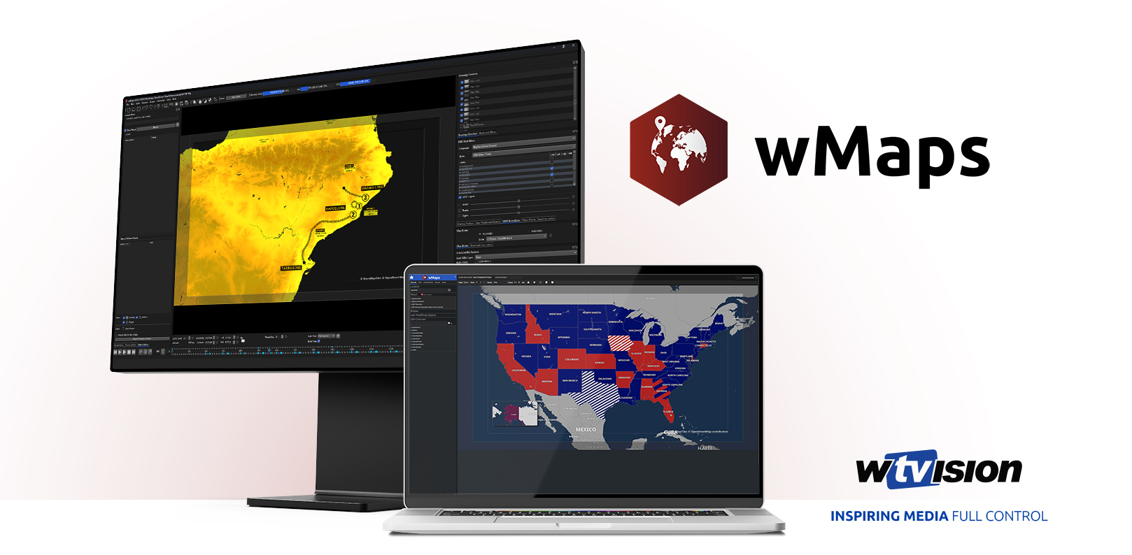 wTVision, Canlı Hikaye Anlatımı İçin Tasarlanmış Yayın Kalitesinde Bir Haritalama Platformu Olan wMaps'i Tanıtıyor
