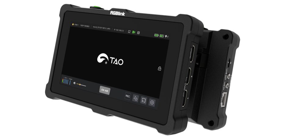 RGBlink TAO 1pro (NDI) – Monitör/Video Mikser/Kayıtçı/Web Yayın