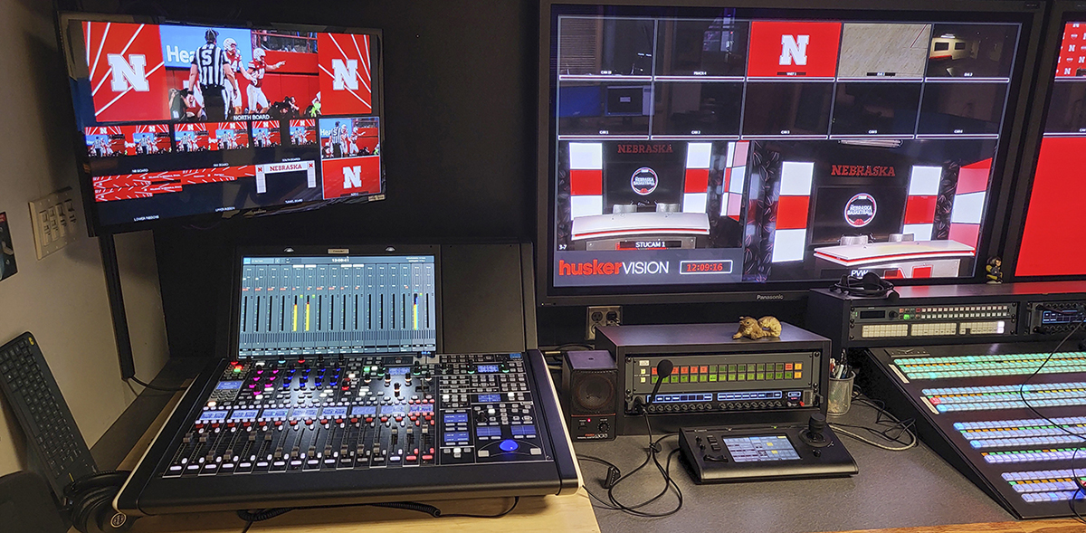 Lawo, HuskerVision'da Ses Prodüksiyonunu Optimize Ediyor