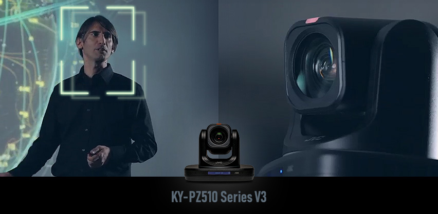 JVC KY-PZ510 PTZ Kamera Serisi İçin Beş Gelişmiş Otomatik Takip Özelliği
