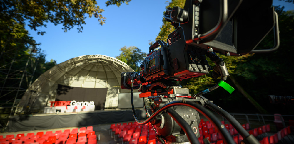 TEDxGenova Açık Hava Etkinliğinde Blackmagic Design Kullanıldı